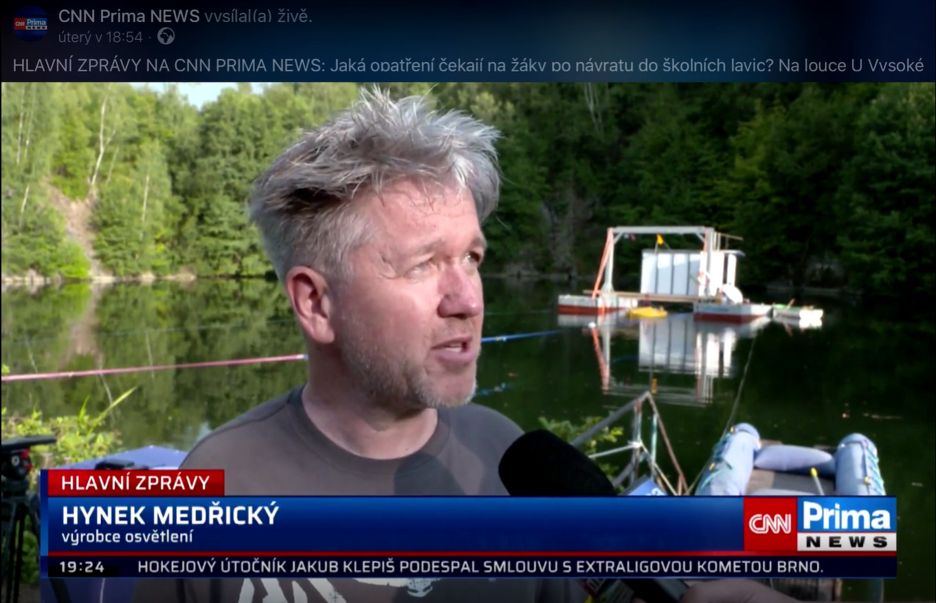 CNN Prima news: Naše spoluúčast na unikátním projektu kosmického výzkumu Hydronaut