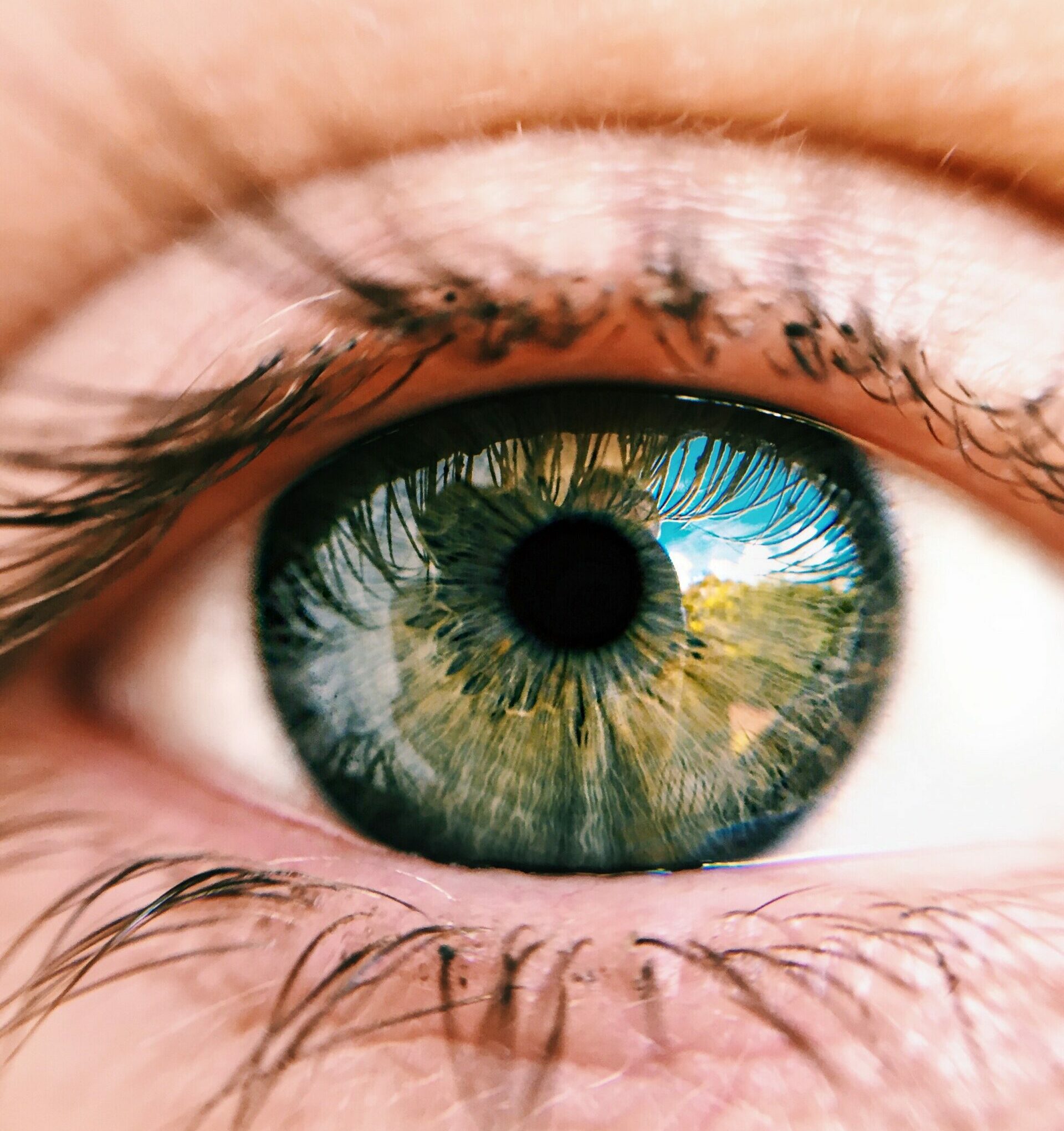 A fireplace or our lights are good for your eyes – red light therapy.