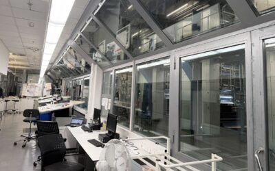 Pro-cognitive lighting at the MAFRA media house supports both print quality and employee well-being.